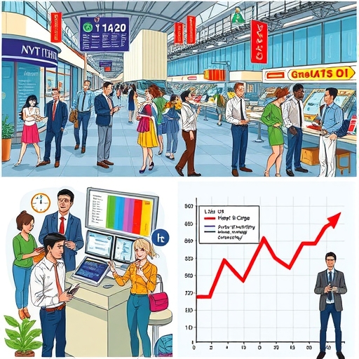 an illustration depicting capital allocation concepts with investors connecting with businesses