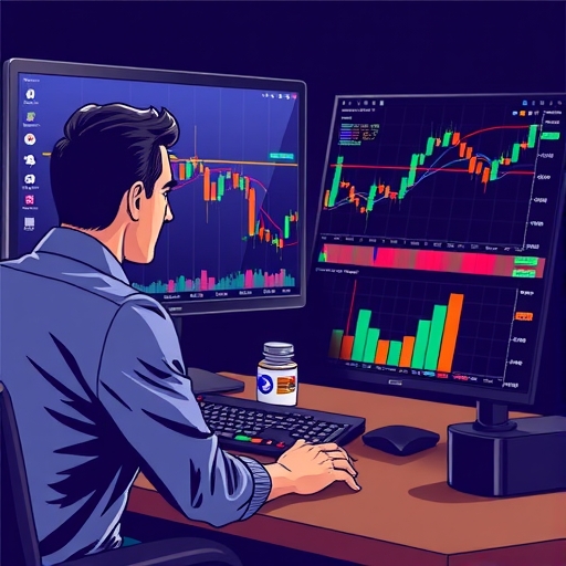 A visually engaging chart showcasing support and resistance levels with upward and downward trends.