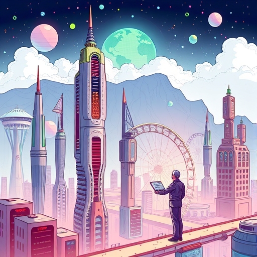 A depiction of global nations racing to build AI infrastructure and data centers