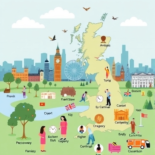 A diverse representation of companies in FTSE 100