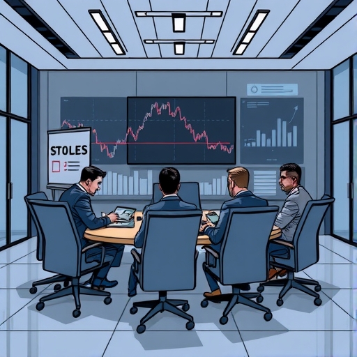 A high-stakes meeting in a modern boardroom