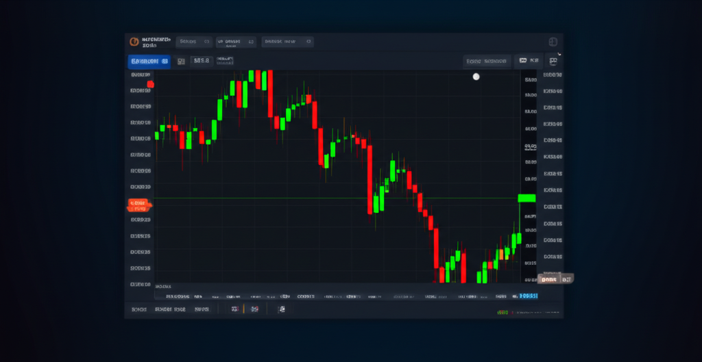 A modern forex trading platform with secure features