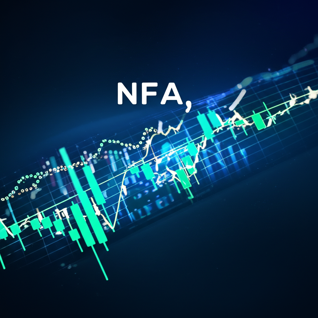 NFA, CFTC logos, secure forex trading, illustration