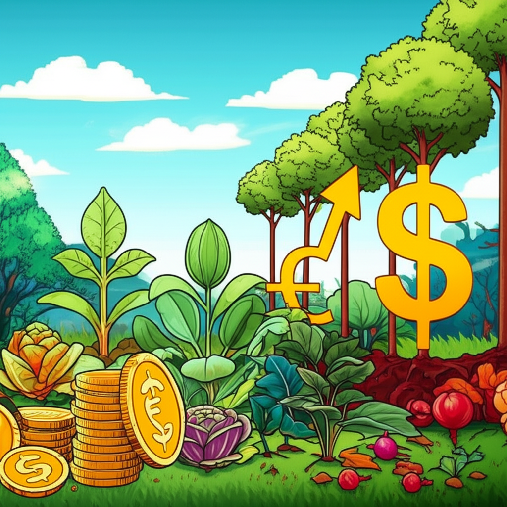 Illustration of investment growth showing diversification, yield, economic expansion, and currency appreciation as key benefits of EM local currency ETFs