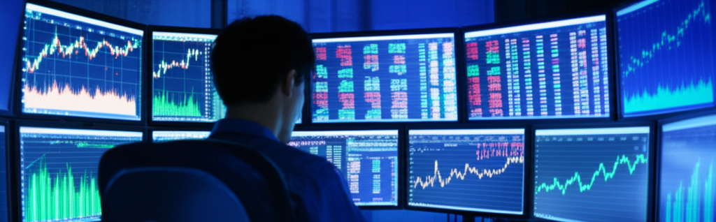 Trader using crypto for forex