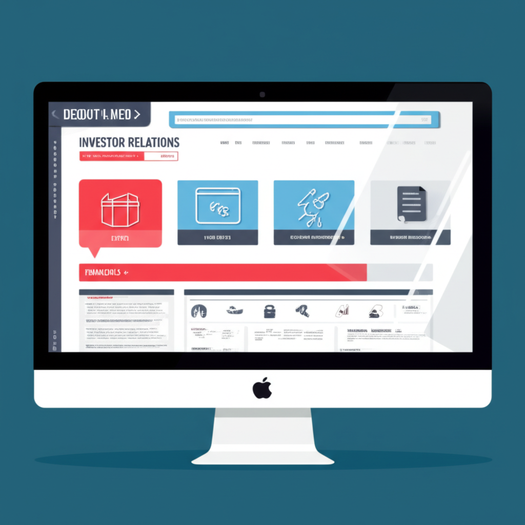 Illustration of various legal and financial documents, such as a 10-K annual report, 10-Q quarterly report, and an 8-K current report, neatly organized on a digital interface