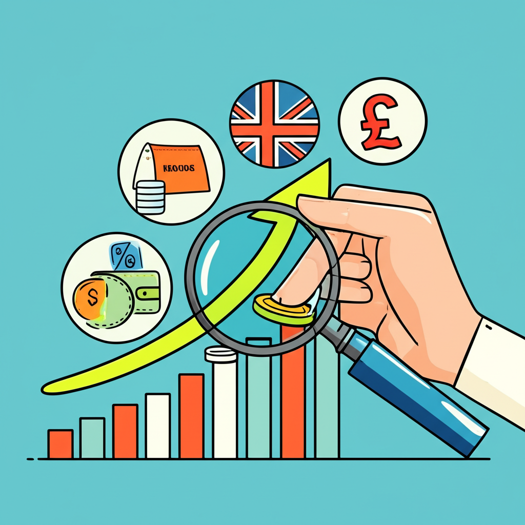 Illustration of spread betting with financial instruments and tax efficiency in the UK