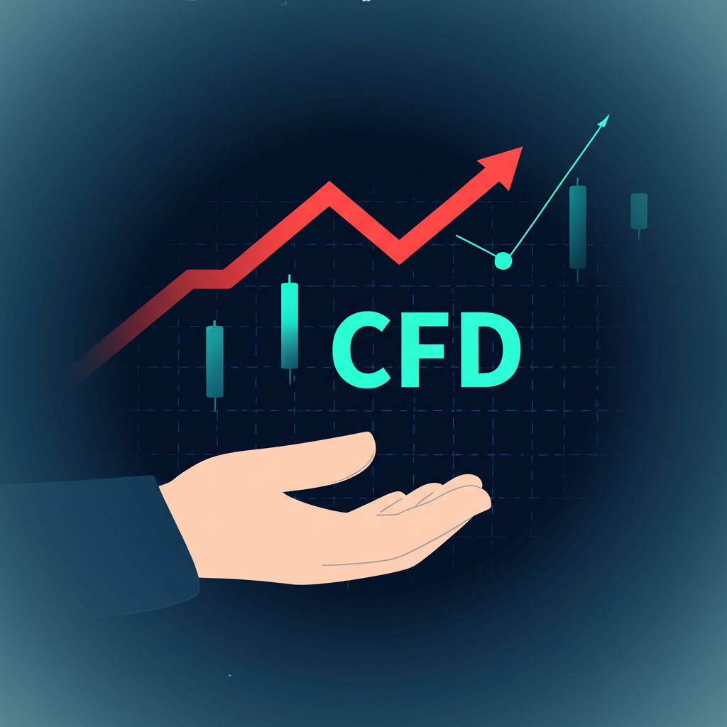 Illustration of CFD leverage amplifying both gains and losses, emphasizing the need for disciplined trading