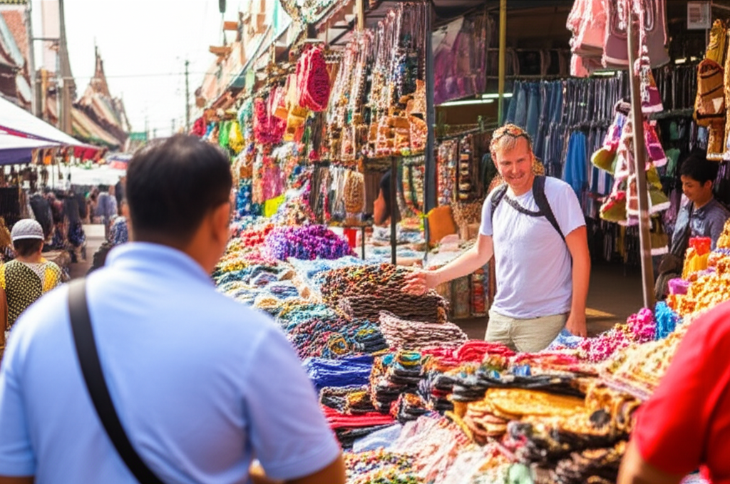 US citizen trading forex from a Bangkok apartment with multiple screens and market charts